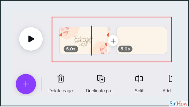 Image titled add video transitions in Canva Step 2